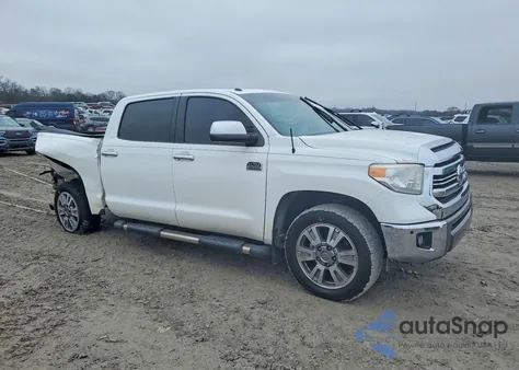 2017 Toyota Tundra 1794 Edition from USA, damaged, VIN 5TFAW5F15HX645990